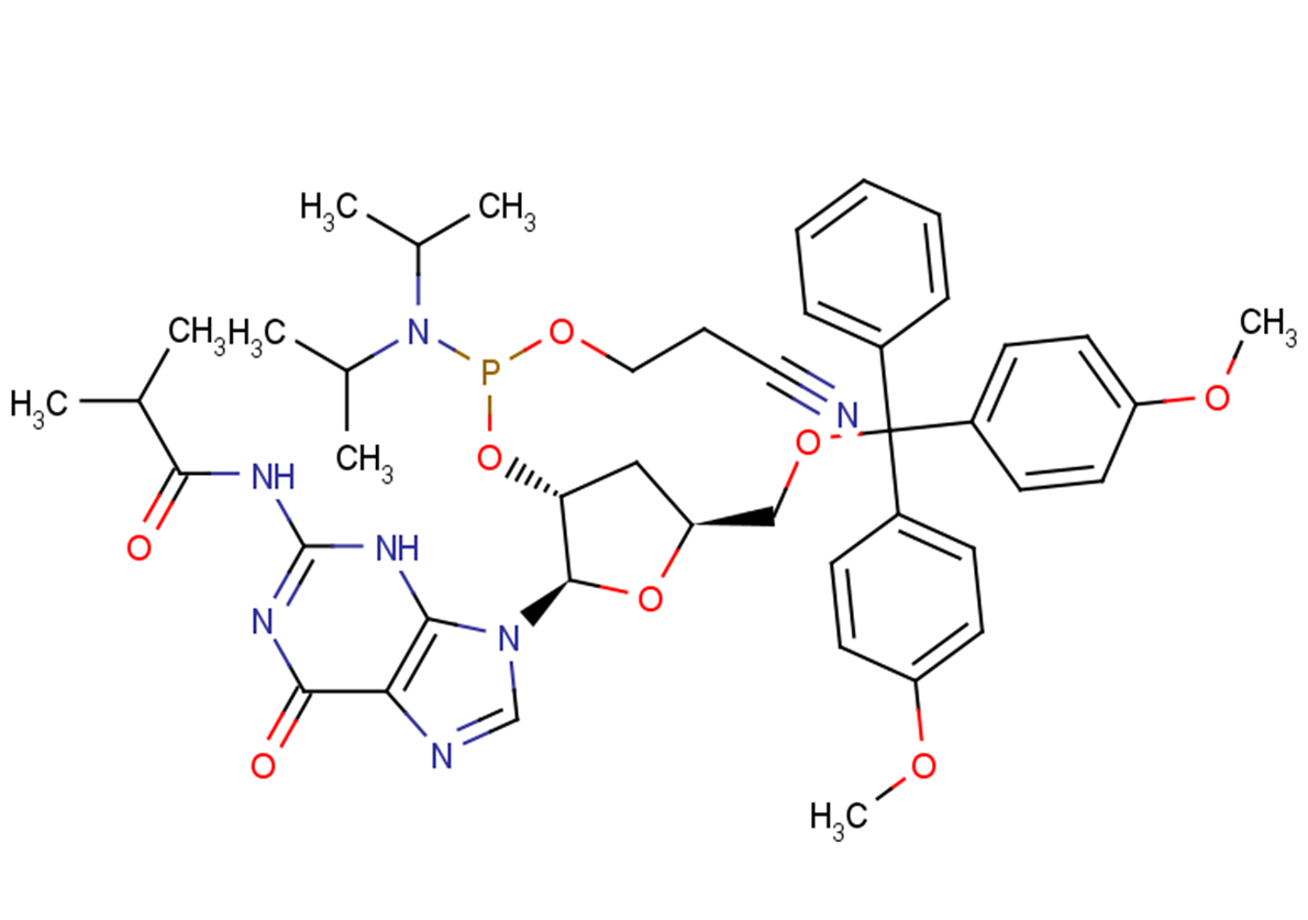 2'-dG(iBu)-2'-phosphoramidite图片
