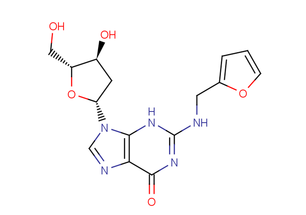 N2-(2-Furanylmethyl)-2'-deoxyguanosine图片