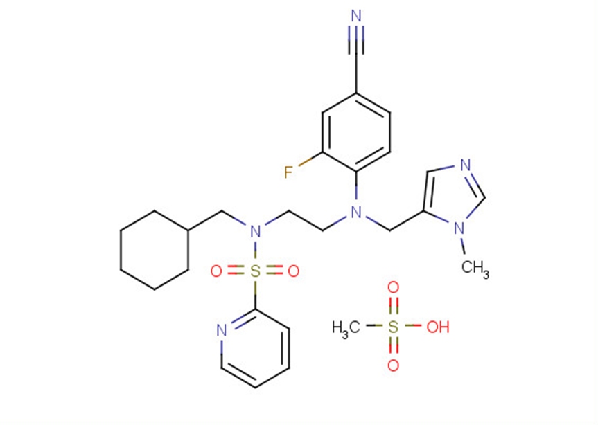 FGTI-2734 mesylate(1247018-19-4 free base)图片