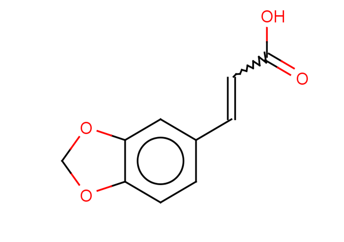 3,4-(Methylenedioxy)cinnamic acid图片