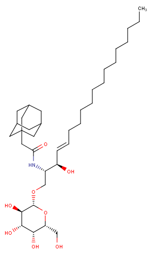 C2 Adamantanyl Galactosylceramide(d18:1/2:0)图片