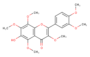 6-Hydroxy-3,3',4',5,7,8-hexamethoxyflavone图片