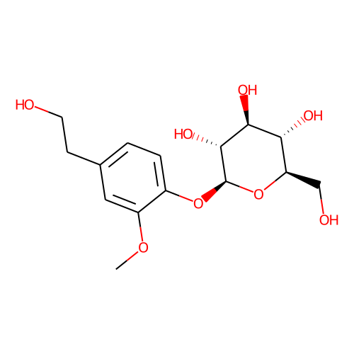 Homovanillyl alcohol 4-O-glucoside图片