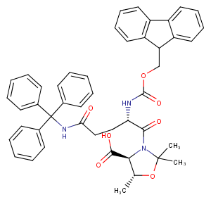 Fmoc-Gln(Trt)-Thr(psi(Me,Me)pro)-OH图片