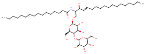 C16 Lactosylceramide(d18:1/16:0)图片