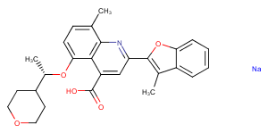 (R)-Posenacaftor sodium图片