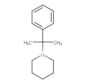 2-Phenyl-2-(1-piperidinyl)propane图片