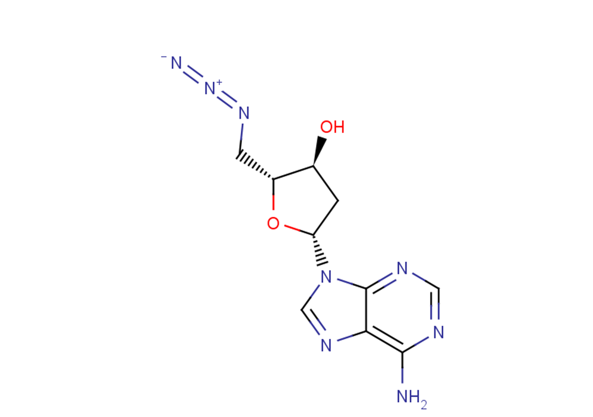 5'-Azido-2',5'-dideoxyadenosine图片