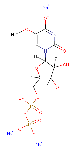 5-OMe-UDP trisodium salt图片