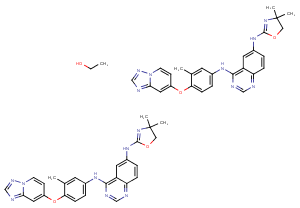 Tucatinib hemiethanolate图片