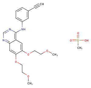 Erlotinib mesylate图片