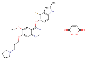 Cediranib maleate图片