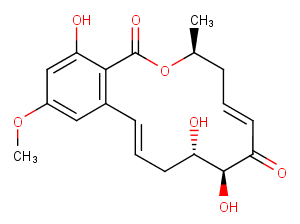 (5E)-7-Oxozeaenol图片