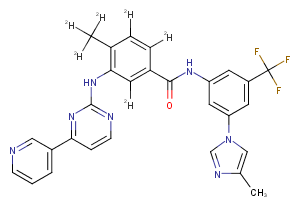 Nilotinib-d6图片