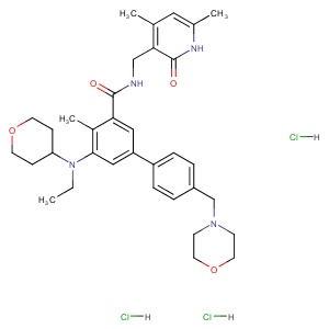 Tazemetostat trihydrochloride图片