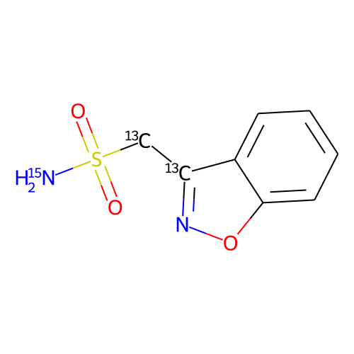 Zonisamide-13C2,15N图片