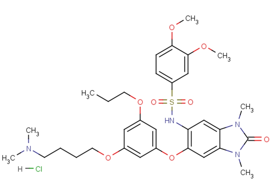 IACS-9571 Hydrochloride(1800477-30-8 free base)图片