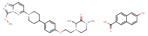 AZD5153 6-Hydroxy-2-naphthoic acid图片