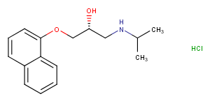 (R)-Propranolol hydrochloride图片
