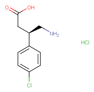 (R)-Baclofen hydrochloride图片