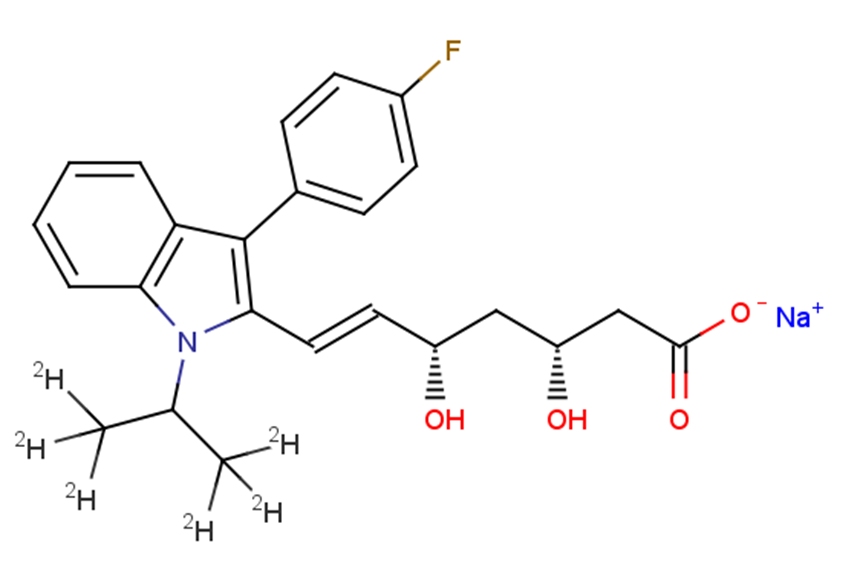 Fluvastatin D6 sodium图片
