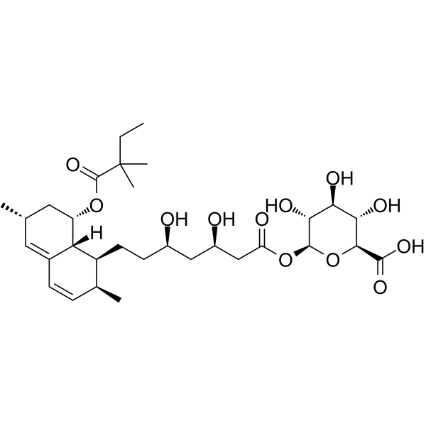 Simvastatin Acyl-β-D-glucuronide图片