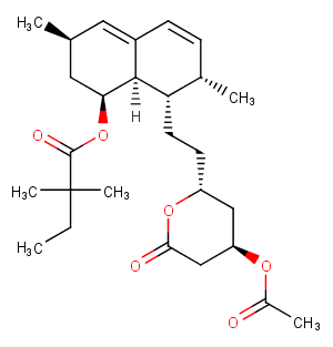 4-Acetylsimvastatin图片