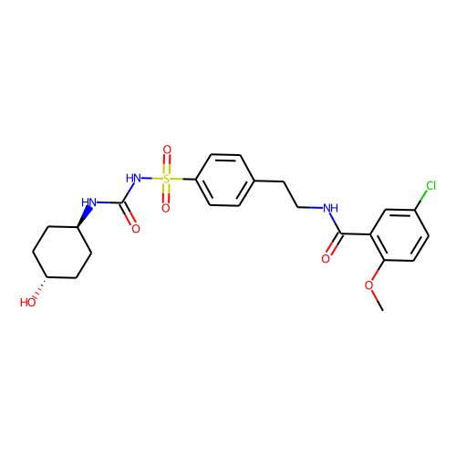 rac-trans-4-hydroxy Glyburide图片