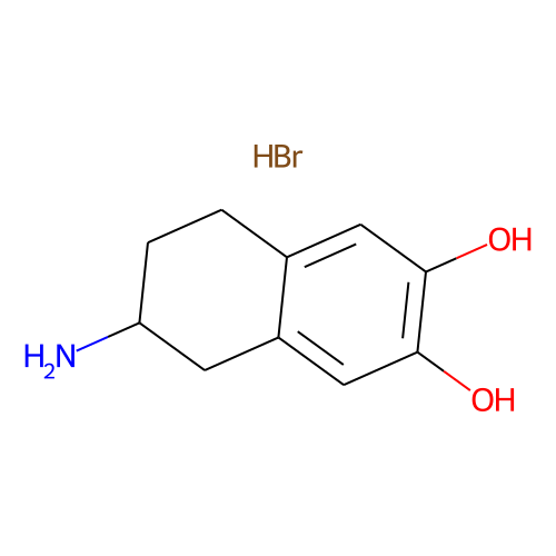 (±)-2-Amino-6,7-dihydroxy-1,2,3,4-tetrahydronaphthalene(hydrobromide)图片