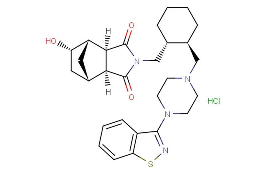 Lurasidone metabolite 14326 hydrochloride图片