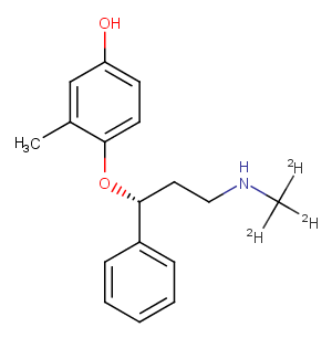 4-Hydroxyatomoxetine D3图片