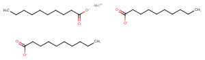 Decanoic acid,aluminum salt图片