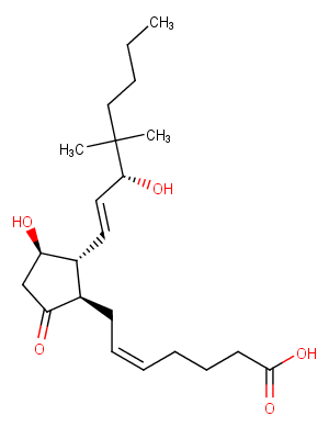 16,16-Dimethyl Prostaglandin E2图片