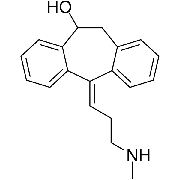 (E)-10-Hydroxynortriptyline图片