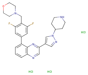 NVP-BSK805 trihydrochloride图片