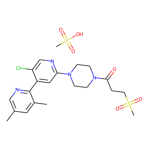 PF-5274857 mseylate(1373615-35-0 free base)图片