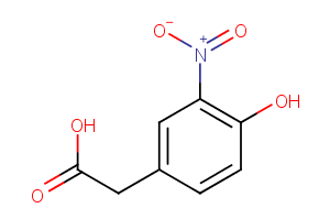 4-Hydroxy-3-nitrophenylacetic acid图片