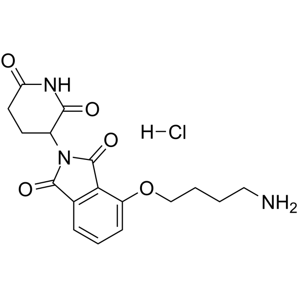 Thalidomide-O-C4-NH2 hydrochloride图片