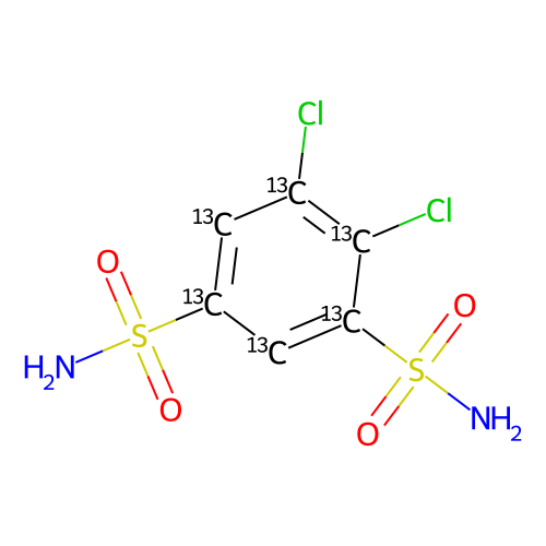 Dichlorphenamide-13C6图片