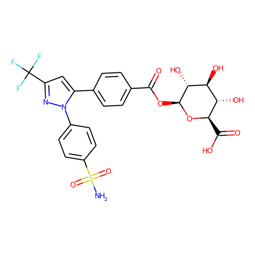Celecoxib Carboxylic Acid Acyl-β-D-Glucuronide图片