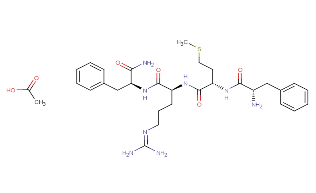 Phe-Met-Arg-Phe,amide acetate图片