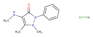 4-Methylamino antipyrine hydrochloride图片