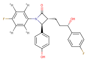 Ezetimibe-d4图片