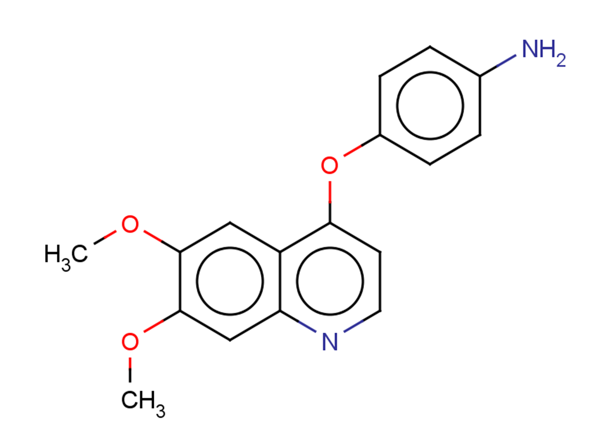 4-(6,7-dimethoxyquinolin-4-yl)oxyaniline图片