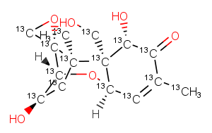 4-deoxy Nivalenol-13C15图片