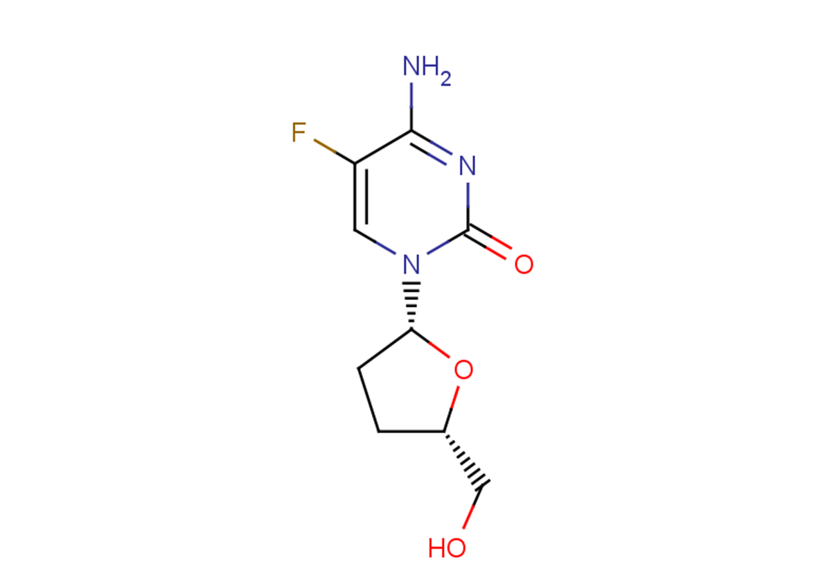 2',3'-Dideoxy-5-fluorocytidine图片