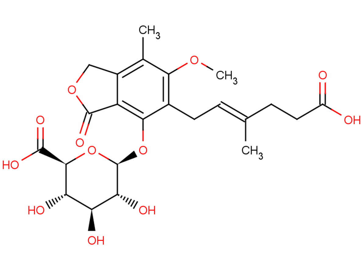 Mycophenolic acid-β-D-glucuronide solution图片