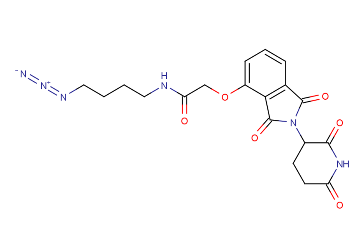 Thalidomide-O-amido-C4-N3图片