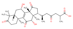 Ganoderic acid D2图片