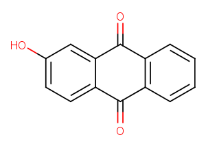 2-Hydroxyanthraquinone图片